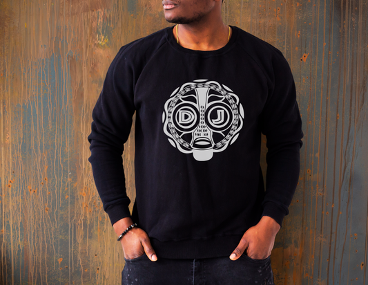 CITY OF SPIRITS SWEATSHIRT-BLK & WHT